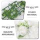 thumbnail image 2 of KAKOWELY Rosa de flores artificiales para boda, simulación de flores, panel de flores para boda, decoración de hileras de flores falsas, 2 of 4