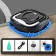 thumbnail image 2 of Clearance! Robotic Mopping Machine Smart Cleaner for Pets Floor, Multi-Surface, Wet/Dry Mopping, Long Battery Life, Low Noise on Clearance Black, 2 of 9