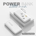 thumbnail image 2 of Power Bank Pila Batería Recargable Kimhi Carga Rapida 20,000mah Portatil Con 4 Cables 1 Puerto Usb Cargador Para Celular Tablet Banco De Energia Con Pantalla Led Y Linterna, 2 of 6