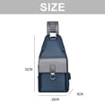 thumbnail image 2 of Bolso de hombro impermeable para hombre, bolso de mensajero USB, bolso de hombro informal para hombre, tela Oxford, 2 of 5