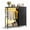 6-BlackWood, variant on Simenmax 10 Drawer Dresser Organizer Storage Drawers, Chest of Drawers with Fabric Bin for Bedroom, Closet, Entryway,Black