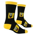 thumbnail image 3 of Crazy Socks Nickelodeon Spongebob Squarepants, Women's Crew, Size 5-10, 3 of 6