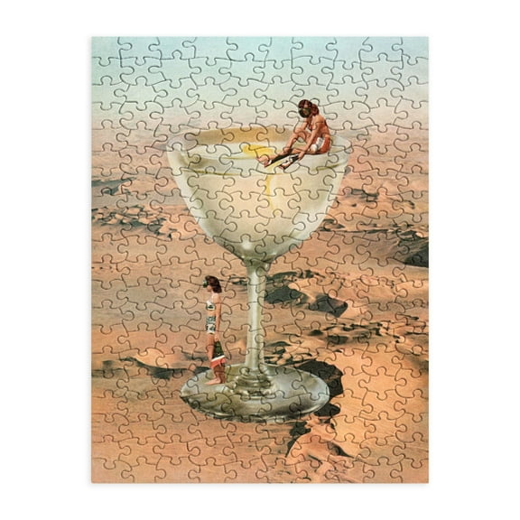Society6 Tyler Varsell Dry Martini 200 Piece Jigsaw Puzzle