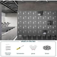 thumbnail image 7 of Metal Lockers - 66" Height Steel Lockers for Employees with 5 Door Storage Locker with Card Slot for Employees Gym School Home Office Garage - Assembly Required, 7 of 7