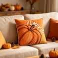 thumbnail image 6 of Darzheoy Fall Pillow Covers 18 x 18 inch Pumpkin Maple leaves Throw Pillow Covers Outdoor Autumn Thanksgiving Harvest Farmhouse Pillowcase Cushion Case for Home Sofa Fall Decor, 6 of 6