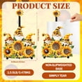 thumbnail image 3 of VIB Sunflower Paper Towel Holder Summer Sunflower Gnome Kitchen Decor and Accessories Rustic Farmhouse Dispenser Kitchen Paper Holder Stand with Round Base for Countertop Toilet Home Accessories, 3 of 13
