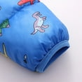 thumbnail image 7 of Toddler Winter Jackets with Hooded Cotton Warm Lined Coat Baby Boys Girls Windproof Thick Outwear Dinosaur Clothes, 7 of 7