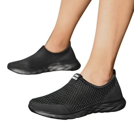 Mepaouo Womens Slip on Shoes Mesh Breathable Casual Walking Shoes Comfortable Running Shoes