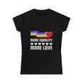thumbnail image 3 of LGBT More Equality More Love LGBTQ Lesbian Gay Pride Shirts for Women, 3 of 8