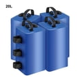 thumbnail image 3 of Youkk 4pack/lot Water-resistant Tepee Weights For Outdoor Umbrella Base Easy To Install Durable blue 20L, 3 of 6
