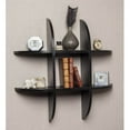 thumbnail image 2 of Tic Tac Toe Floating Shelf in Black, 2 of 2