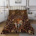 thumbnail image 1 of Erosebridal Cheetah Coverlet Set King,Leopard Print Bedding Set,Wildlife Bedroom Decor,Breathable,3pcs, 1 of 5