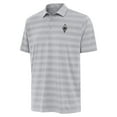 thumbnail image 2 of Men's Antigua Gray Las Vegas Aces Big & Tall Tunnel Polo, 2 of 3