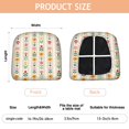 thumbnail image 3 of Pioneer Flower Seat Covers for Dining Room Chairs Set Of 4,Stretch Printed Washable Chair Seat Cover with Elastic Ties and Button,Removable Waterproof Couch Cushion Covers, 3 of 6