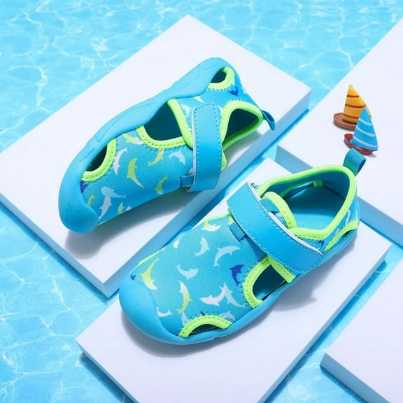 SDJMa Toddler Infant Kids Baby Girls And Boys Summer Sandals Beach Shoes Wading Shoes