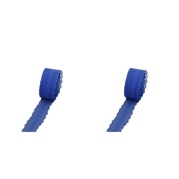 Advancent Cinta de tela fácil de atar para manualidades - Cinta de regalo artesanal multifuncional y hermosa E2-7 azul oscuro E2-7 azul oscuro 2Conjunto