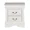 White, variant on Fully Assembled Nightstand with 2 Drawers Solid Wood End Table Traditional Style Bedroom Funiture 1PC
