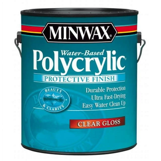 Minwax 1 Gallon Polycrylic Protective Finishes 15555 - Lot de 2