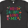 thumbnail image 4 of Inktastic Mimi and Papa Love Me Youth T-Shirt, 4 of 5