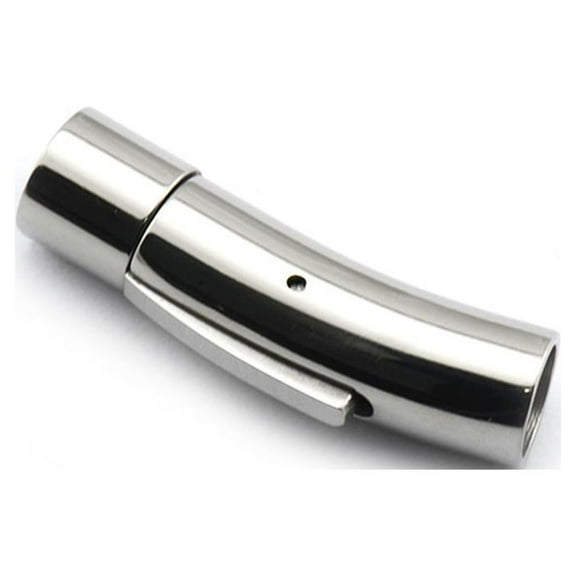 Raindrops 7Pack Stainless Steel Magnetic Clasp for Jewelry Crafting with Pu Leather