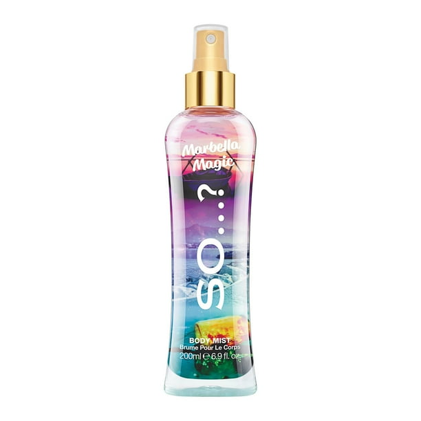 Body Mist ¿Así que...? Marbella Magic Fruity Floral, 200 ml, para mujer