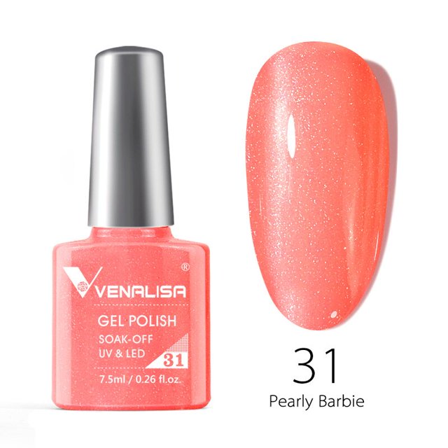 VENALISA Nail Art Holográfica Camuflaje Esmalte de uñas a todo color Manicura Laca Esmalte LED Gel Soak Off Laca Efecto de brillo Tan Jianjun unisex