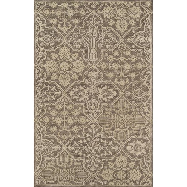 Momeni COSETCOS-1BRN2380 Indian Hand Tufted Area Rug, Brown - 2 ft. 3 in. x 8 ft.