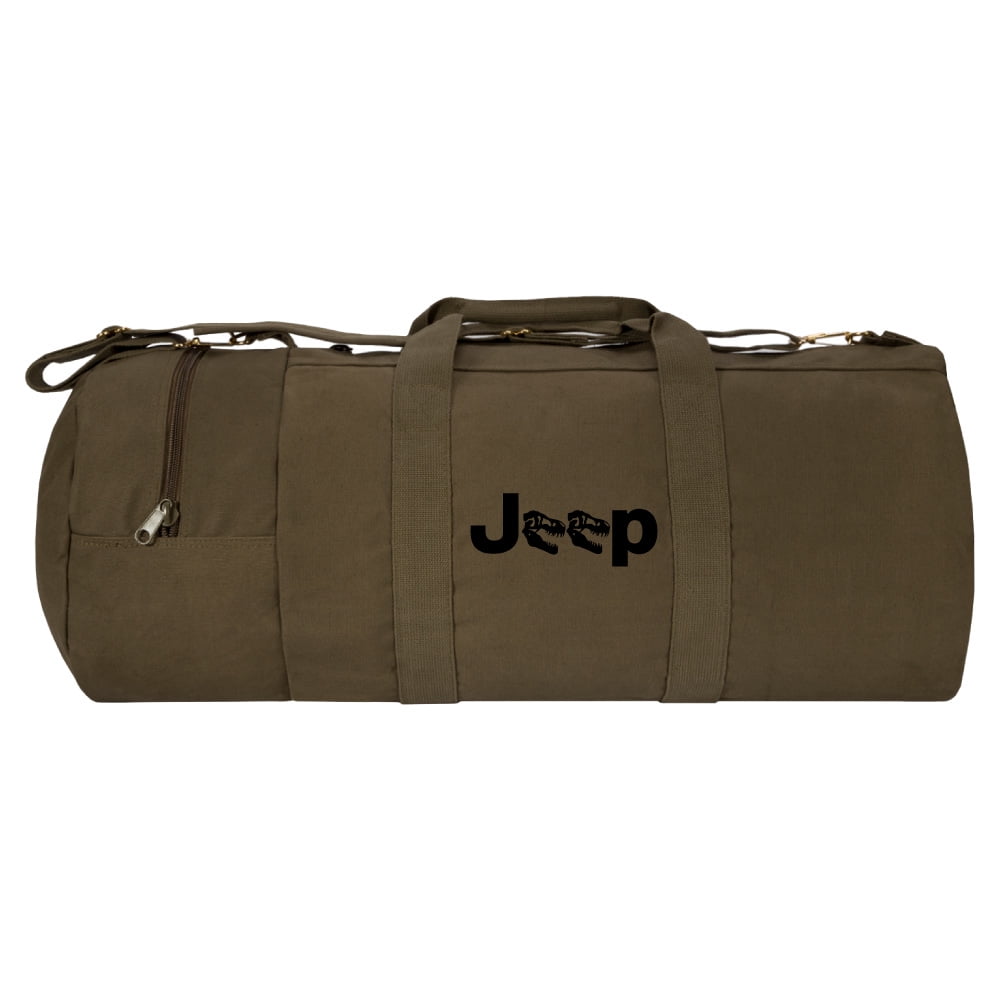 Grab A Smile Jeep Raptor 30” Double Ender Duffel Sport Bag, Detachable