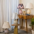 thumbnail image 4 of Lavender Herringbone Table Lamp, 4 of 4