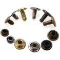thumbnail image 4 of 360 Sets Of Boxed 6mm 8mm Double-sided Rivet Round Cap Rivet Leather Paving + Installation Tool Kit, 4 of 5