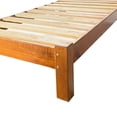 thumbnail image 3 of Base de cama mdf Matrimonial barniz tipo madera Reinicia 21 Muebles, 3 of 7