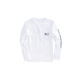 thumbnail image 2 of Remera de Manga Larga con Bolsillo y Ballena Bandera Vineyard Vines, 2 of 3