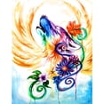 thumbnail image 1 of Diamond Painting (DE5655) DIY Kit Flor y Color Zorro Cuadrado Artesanía 45x60cm FLhrweasw Nuevo, 1 of 1