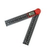 2 in 1 Digital Protractor Angle Finder Ruler Crown Trim Woodworking Protract