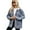 Baby Blue, variant on FJUCHAI Women's Jean Jacket Denim Jacket Buttons Oversize Denim Coats with Detachable Hood,Loose Casual Female Denim Outwear S-XXL