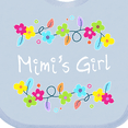 thumbnail image 4 of Inktastic Mimis Girl- Bright Flowers Girls Baby Bib, 4 of 4