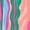 Pink Green, variant on INSPIRE CHIC Women's Summer Sundress V Neck Tie Knot Front Swing Spaghetti Strap Midi Dresses XS Rainbow