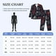 thumbnail image 4 of Fotbe Thanksgiving Pijama de Hombre con Estampado de Manga Larga, Conjunto de 2 Piezas, Ropa de Dormir Suave y Cómoda con Bolsillos-Large, 4 of 7