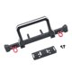 thumbnail image 2 of Piezas de mejora de parachoques delantero de metal para coches RC MN999 1/10, vehículos modificados DIY Negro, 2 of 9