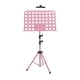 thumbnail image 4 of Atril para partituras, soporte para notas musicales, portátil, vertical, con clip, altura del soporte para libros Rosa, 4 of 8