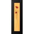 thumbnail image 2 of Zacher-Finet, Isabelle 6x14 Black Modern Framed Museum Art Print Titled - Classic Fleuriette I, 2 of 5