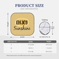 thumbnail image 3 of Disketp 2 Piece Enjoy Sunshine Pattern Windshield Sunshades,Folding Windshield Sun Shade For Car Suv Trucks Sedan,Blocks Uv Rays Sun Visor Protector-Large, 3 of 7