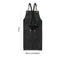 thumbnail image 6 of Grandest Birch Breathable Apron with Pocket Cotton Reinforced Stitching Cooking Bib for Home Apron, 6 of 8