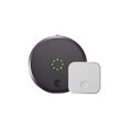 thumbnail image 2 of August Smart Lock Pro + Connect Hub - Wi-Fi Smart Lock for Keyless Entry - Works with Alexa, Google Assistant, and more â€“ Dark Gray, 2 of 3
