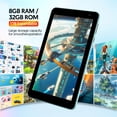 thumbnail image 4 of Tablet 7 inch Android 15 Tablets, 3GB RAM 32GB ROM 1TB Expandable,Penta-core Processor，Wi-Fi 6, 5G Dual-Band，3000mAh Battery, Ducational,Green, 4 of 8