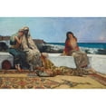 thumbnail image 2 of Jean-Joseph-Benjamin Constant 24x18 Gold Ornate Framed and Double Matted Museum Art Print Titled - Twilight Hours, 2 of 4