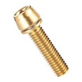 thumbnail image 2 of Tornillo de vástago de manillar de bicicleta ENLEE, pernos de palanca de freno ligeros (oro M5), 2 of 4