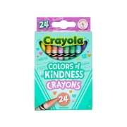 Crayola Colors of Kindness Crayons, 24 Ct, Teacher Supplies, Kindergarten School Supplies, Asstd Colors