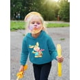thumbnail image 2 of Rabbit Holding A Basket Hoodie Toddler -Image by Shutterstock,  5 Toddler, 2 of 4
