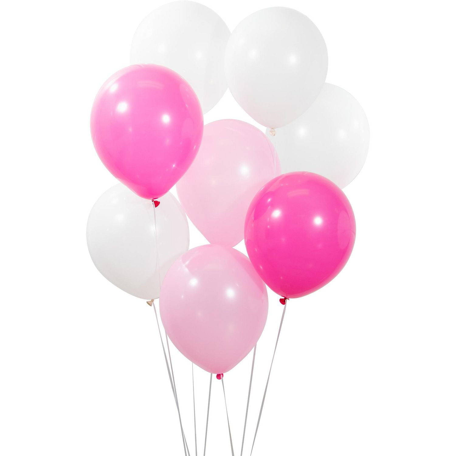 Kit de décoration en papier d’aluminium rose pastel et or, 14 ct • Kit de décoration de 14 pièces